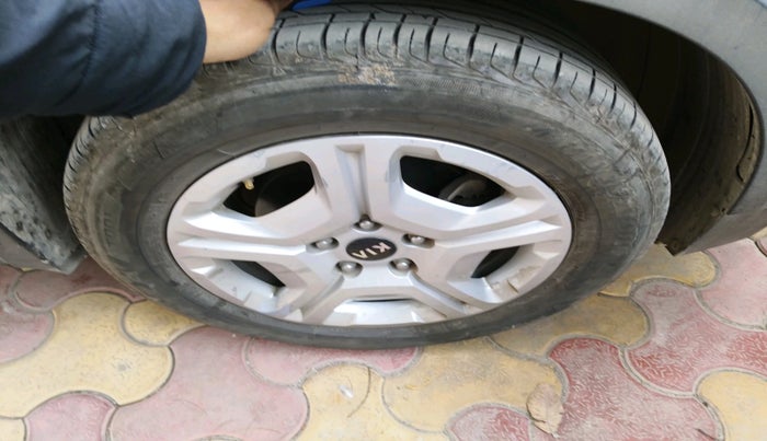 2021 KIA SONET HTX 1.0 IMT, Petrol, Manual, 78,982 km, tyre