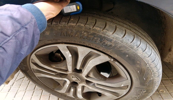 2022 Tata TIGOR XZ PLUS CNG, Petrol, Manual, 69,965 km, tyre