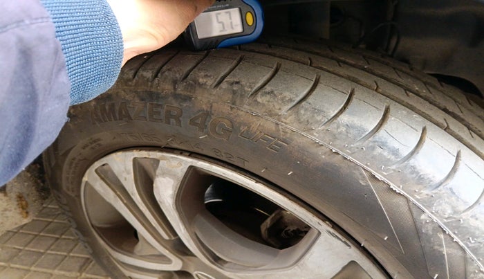 2022 Tata TIGOR XZ PLUS CNG, Petrol, Manual, 69,965 km, tyre