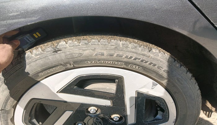 2023 Hyundai AURA S 1.2 CNG, Petrol, Manual, 2,229 km, tyre