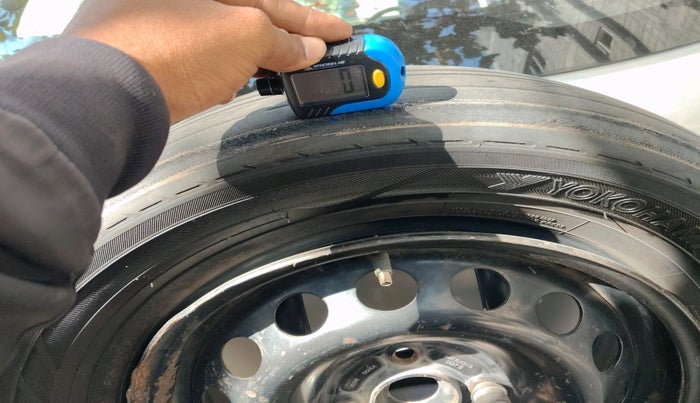 2014 Ford Ecosport TITANIUM 1.5L DIESEL, Diesel, Manual, 1,02,140 km, tyre