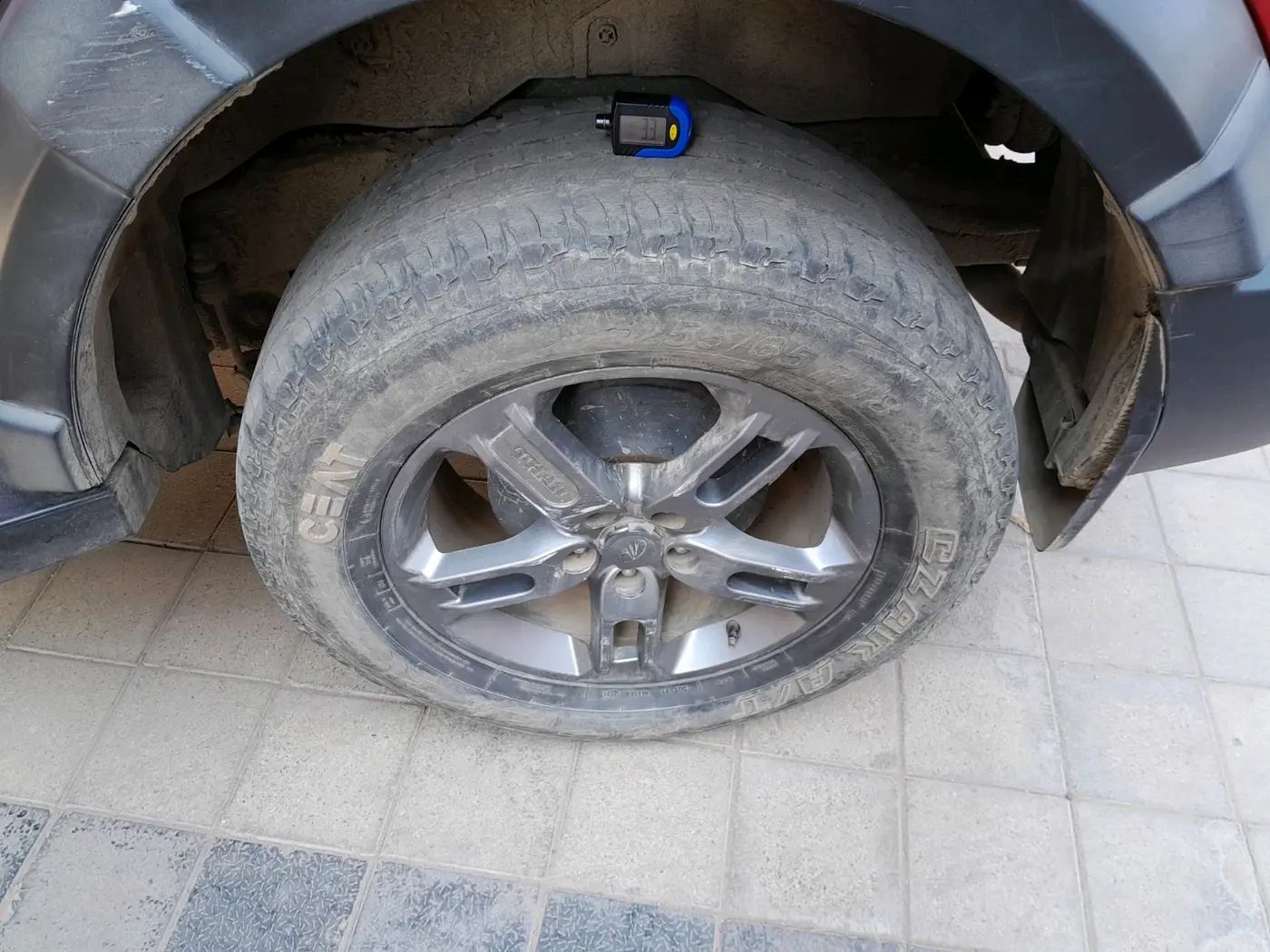 2021 Mahindra Thar LX PETROL HT 4WD AT, Petrol, Automatic, 71,230 km, tyre