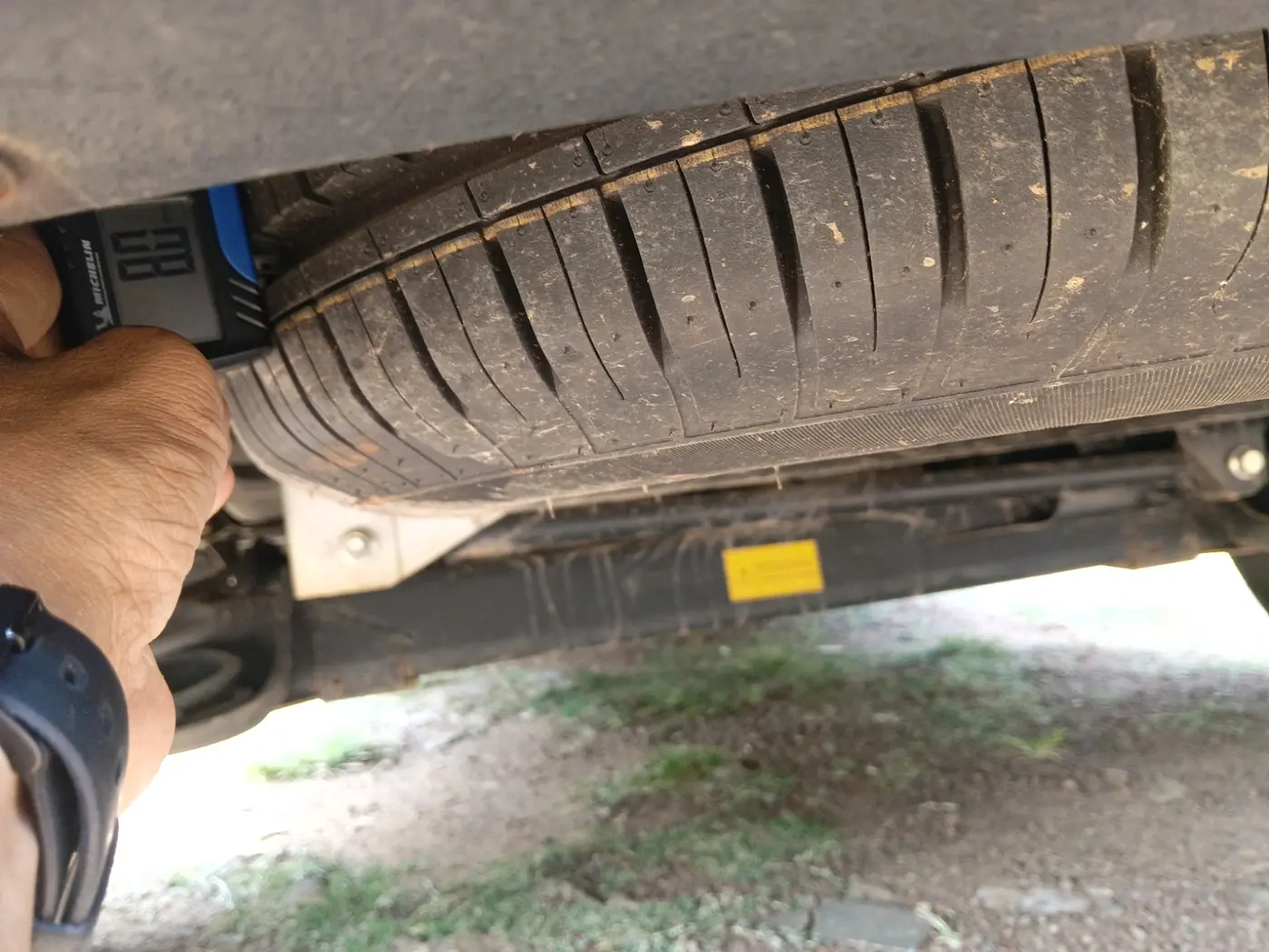 2021 Tata Harrier XT 2.0L KRYOTEC, Diesel, Manual, 80,218 km, tyre
