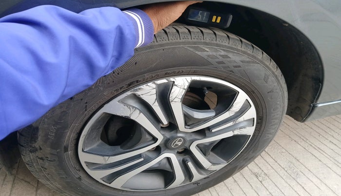 2024 Tata TIGOR XZA Plus iCNG , Petrol, Automatic, 53,582 km, tyre