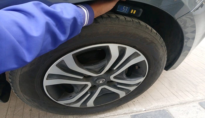 2024 Tata TIGOR XZA Plus iCNG , Petrol, Automatic, 53,582 km, tyre