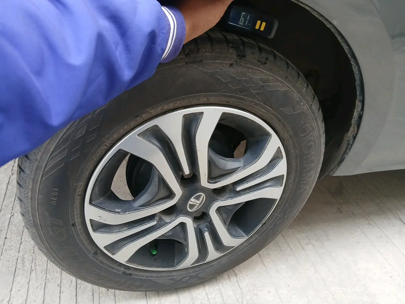 2024 Tata TIGOR XZA Plus iCNG , CNG, Automatic, 53,582 km, tyre