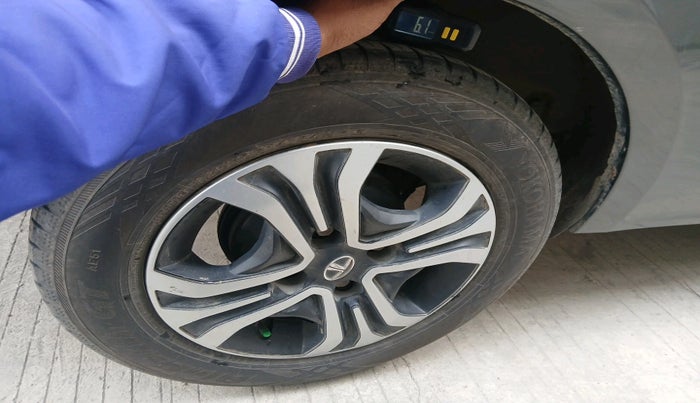 2024 Tata TIGOR XZA Plus iCNG , Petrol, Automatic, 53,582 km, tyre