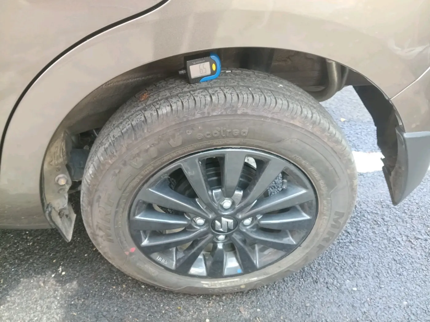 2025 Maruti New Wagon-R ZXI PLUS 1.2, Petrol, Manual, 6,834 km, tyre