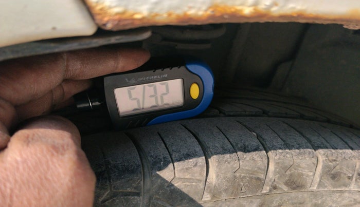 2022 Tata TIGOR XZ PLUS CNG, Petrol, Manual, 1,07,606 km, tyre