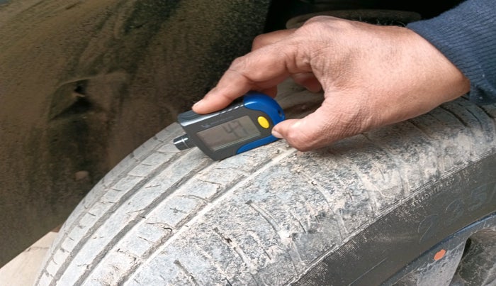 2022 Tata Harrier XT PLUS 2.0L KRYOTEC DARK EDITON, Diesel, Manual, 43,528 km, tyre