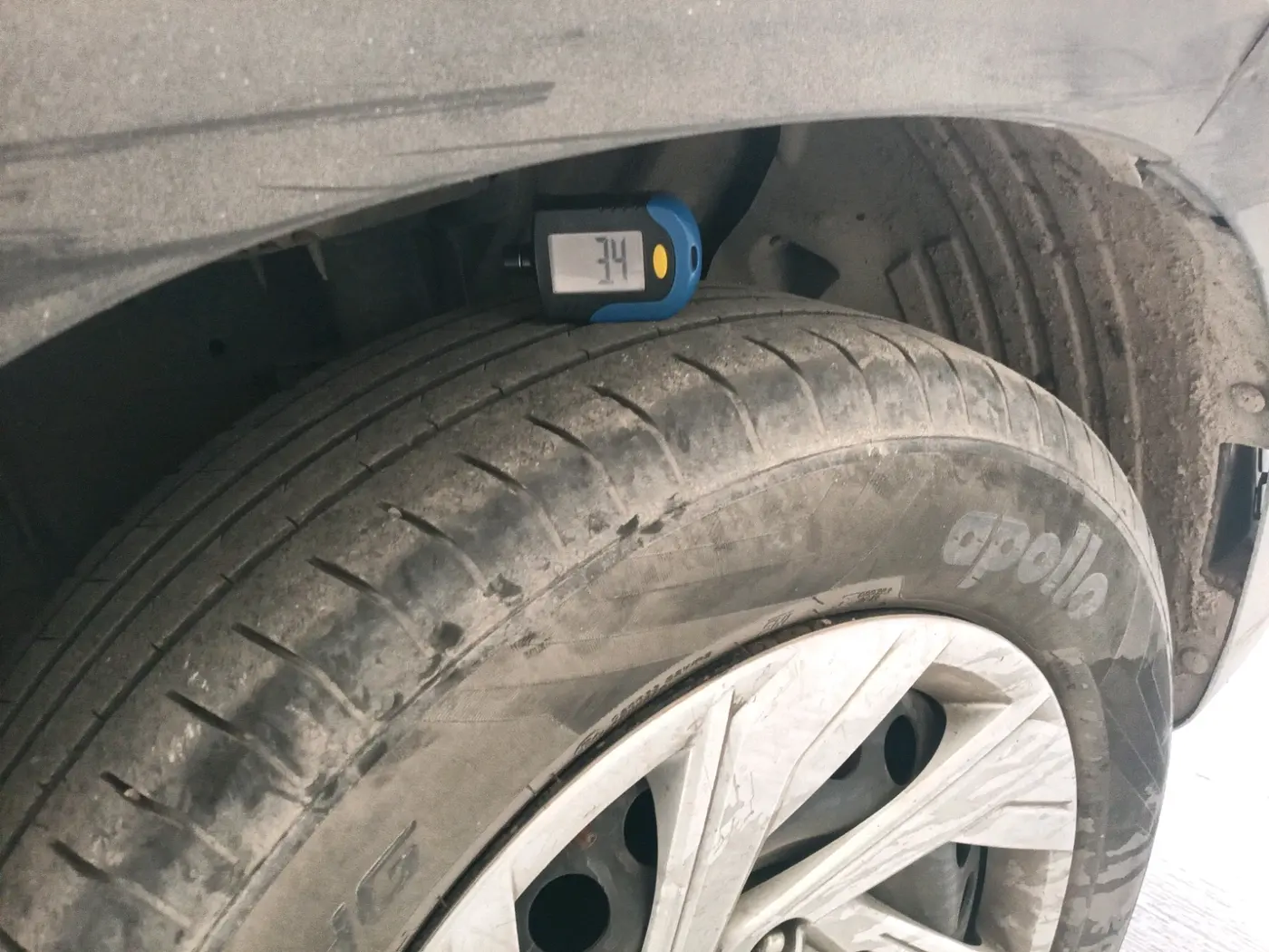 2021 Hyundai Creta EX 1.5 PETROL, Petrol, Manual, 93,500 km, tyre