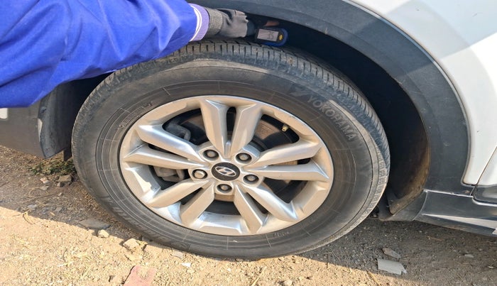 2018 Hyundai Creta SX PLUS 1.6 DIESEL, Diesel, Manual, 1,14,191 km, tyre