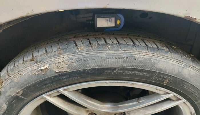 2017 Maruti Wagon R 1.0 VXI AMT, Petrol, Automatic, 55,534 km, tyre