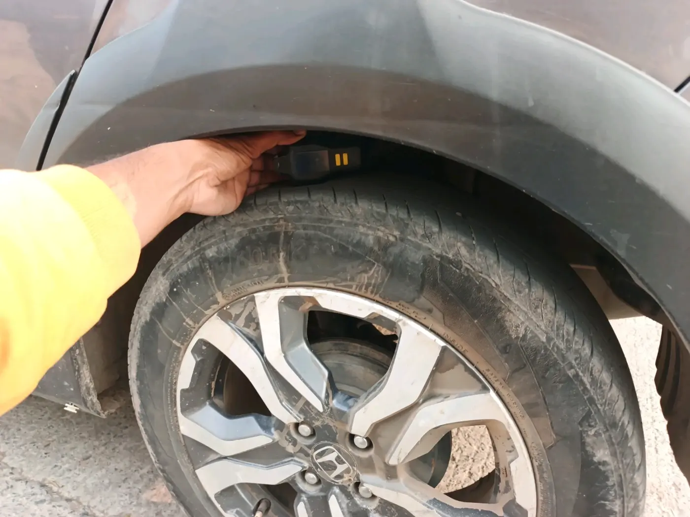 2018 Honda WR-V 1.5L I-DTEC VX MT, Diesel, Manual, 1,58,111 km, tyre