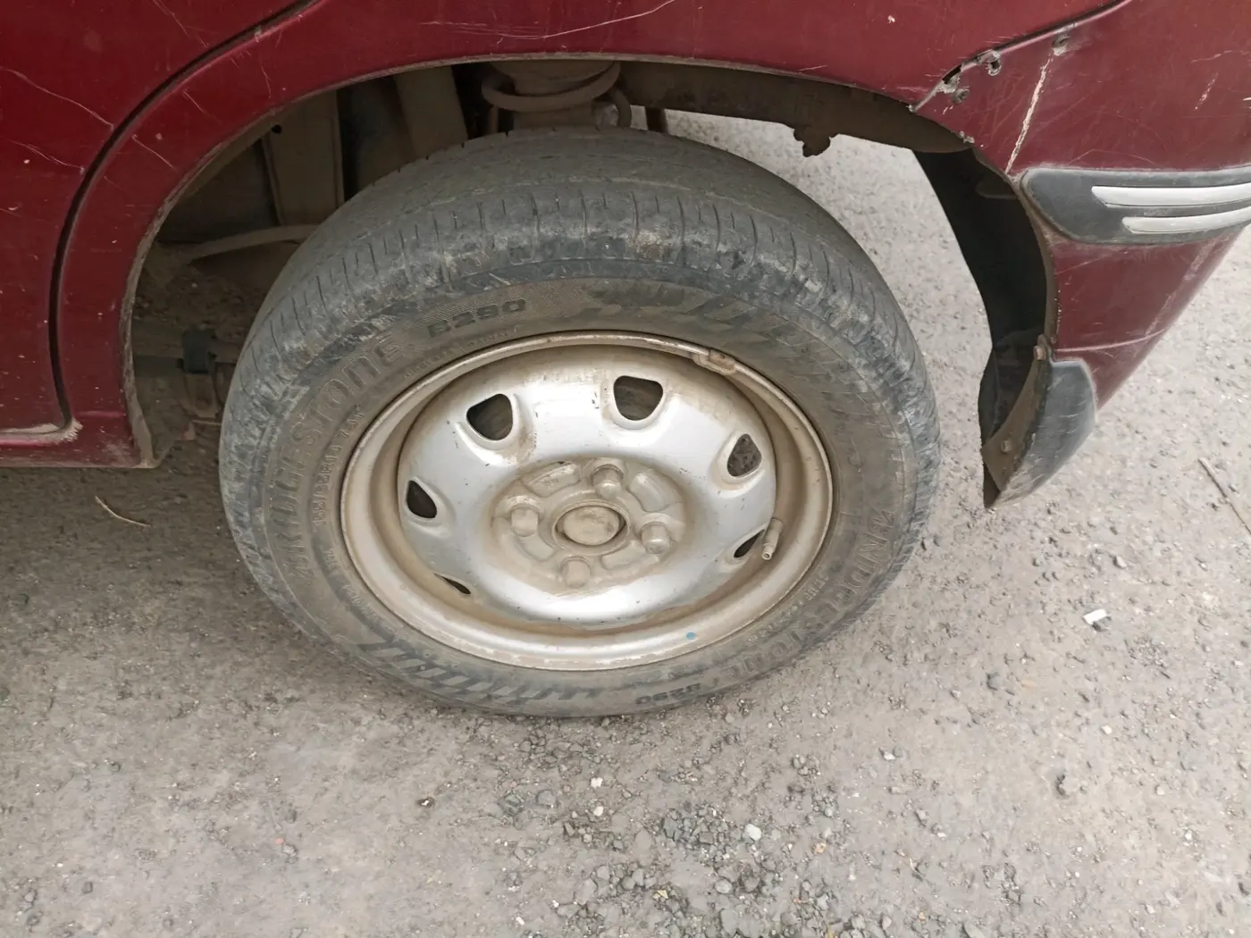 2012 Maruti Alto K10 LXI, Petrol, Manual, 81,118 km, tyre