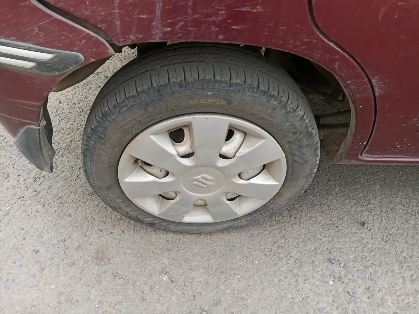 2012 Maruti Alto K10 LXI, Petrol, Manual, 81,118 km, tyre