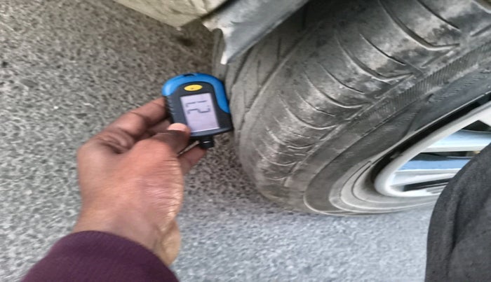 2018 Ford Figo Aspire TITANIUM1.5 DIESEL, Diesel, Manual, 1,23,307 km, tyre