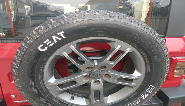 2020 Mahindra Thar LX D AT 4WD HT, Diesel, Automatic, 1,23,081 km, tyre