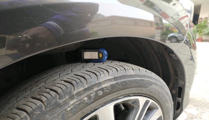 2023 Honda Amaze 1.2L I-VTEC VX CVT, Petrol, Automatic, 14,172 km, tyre