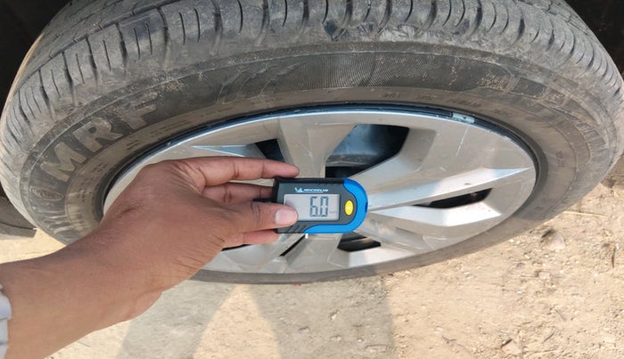 2025 Maruti FRONX SIGMA CNG 1.2 MT, Petrol, Manual, 6,596 km, tyre