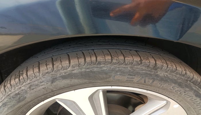 2019 Hyundai Verna 1.6 CRDI SX (O) AT, Diesel, Automatic, 70,979 km, tyre