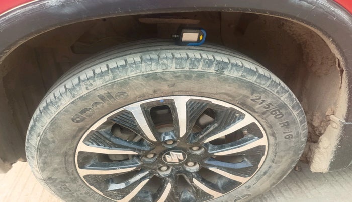 2021 Maruti Vitara Brezza ZXI PLUS DUAL TONE, Petrol, Manual, 76,253 km, tyre