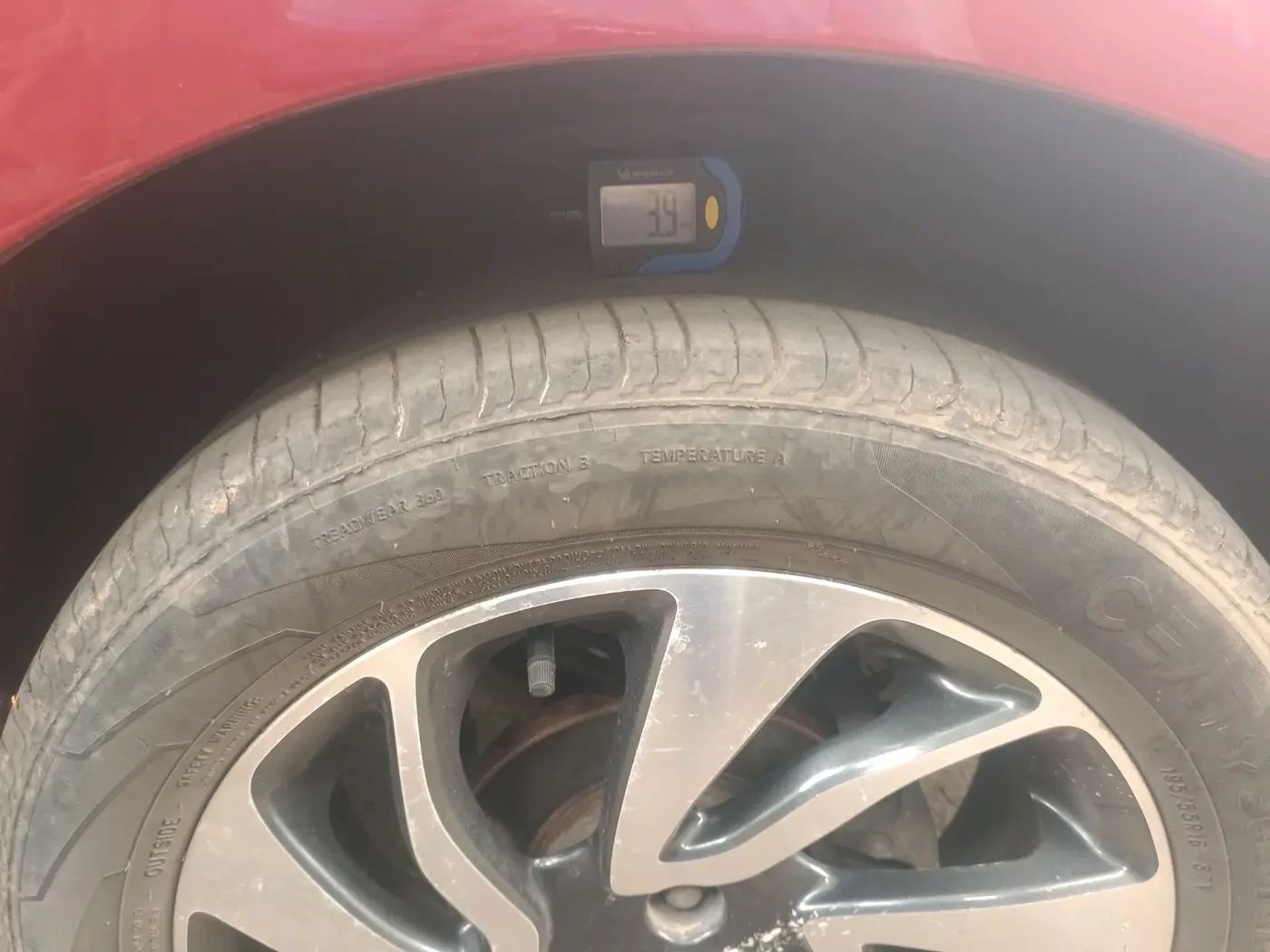2019 Maruti Baleno ALPHA PETROL 1.2, Petrol, Manual, 2,11,577 km, tyre