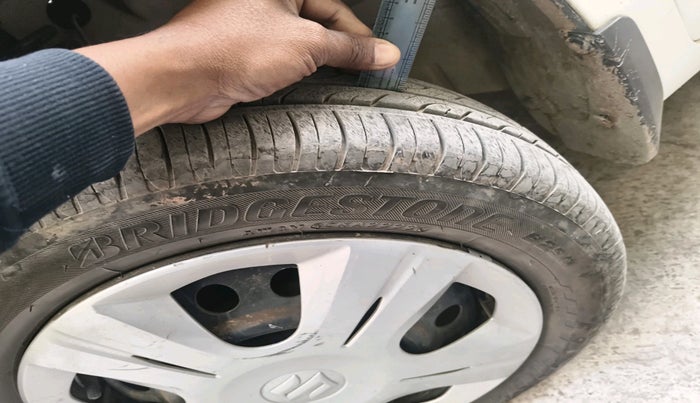 2013 Maruti Wagon R 1.0 VXI, Petrol, Manual, 93,937 km, tyre