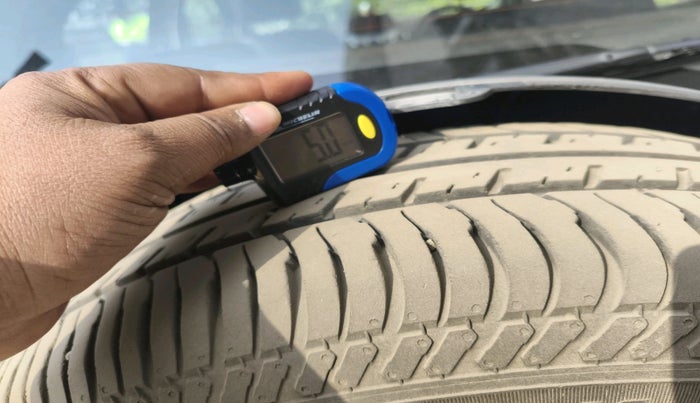 2017 Ford Ecosport TITANIUM 1.5L DIESEL, Diesel, Manual, 1,16,717 km, tyre