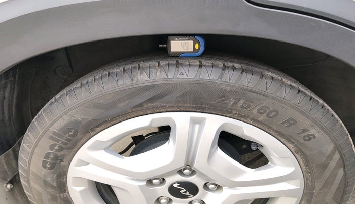 2023 KIA SONET HTK PLUS 1.5 IMT, Diesel, Manual, 35,071 km, tyre