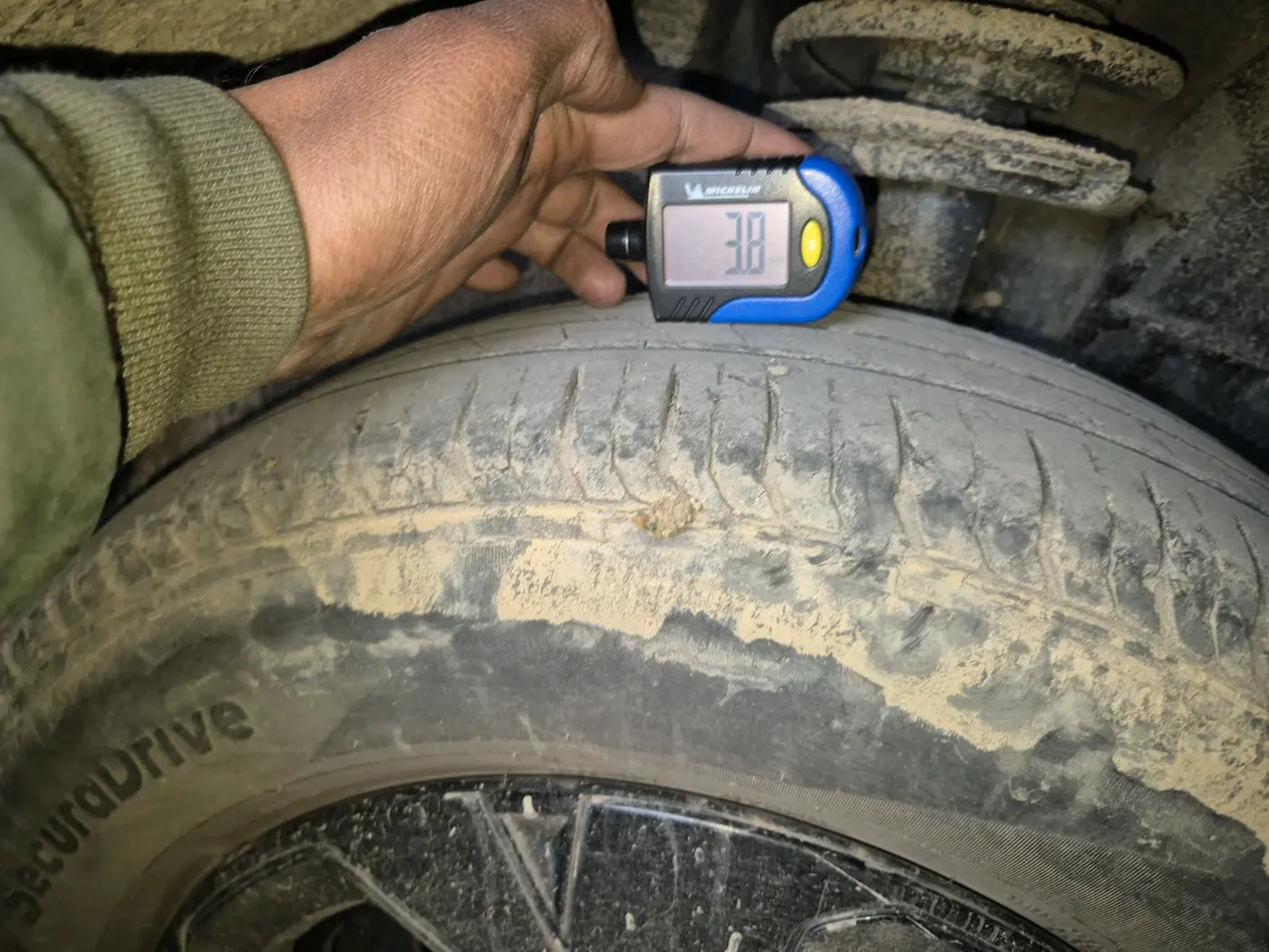 2022 Tata PUNCH ADVENTURE MT, Petrol, Manual, 95,690 km, tyre