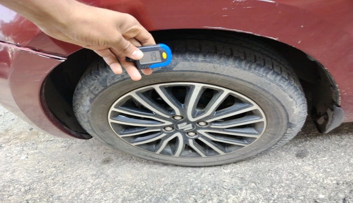 2018 Maruti Dzire ZXI PLUS AMT, Petrol, Automatic, 66,914 km, tyre