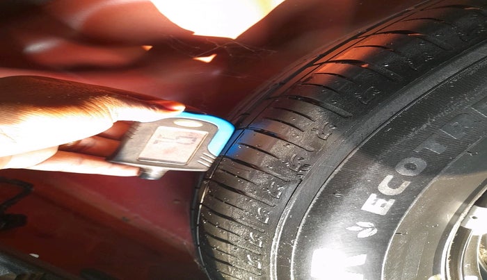 2023 Maruti BREZZA ZXI + AT SMART HYBRID, Petrol, Automatic, 11,438 km, tyre