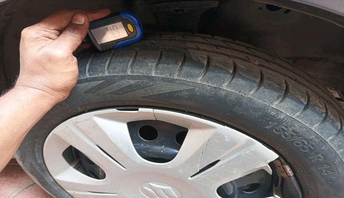 2017 Maruti Wagon R 1.0 VXI, Petrol, Manual, 89,060 km, tyre