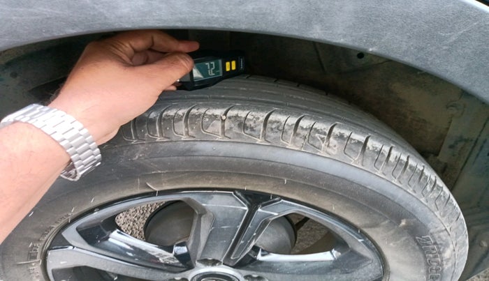 2023 Tata NEXON XZ PLUS (L) DARK EDITION, Petrol, Manual, 8,695 km, tyre