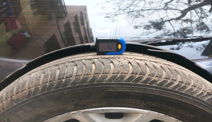 2014 Ford Ecosport TITANIUM 1.5L PETROL AT, Petrol, Automatic, 66,326 km, tyre