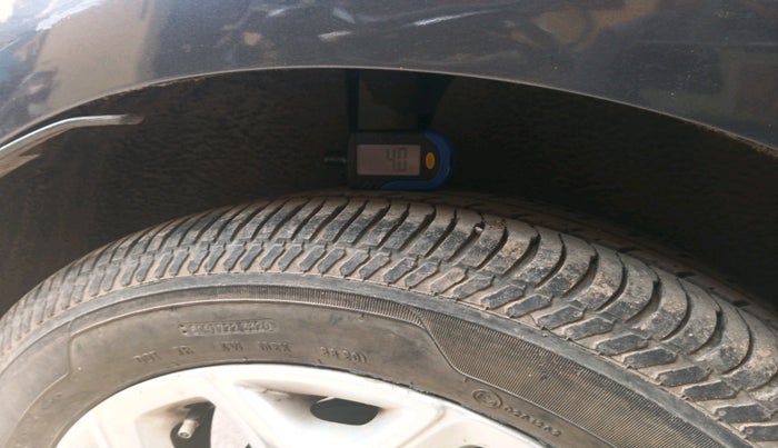 2014 Ford Ecosport TITANIUM 1.5L PETROL AT, Petrol, Automatic, 66,326 km, tyre