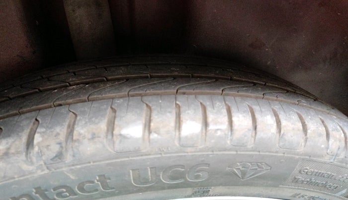 2018 Skoda Rapid STYLE 1.6 MPI, Petrol, Manual, 40,244 km, tyre