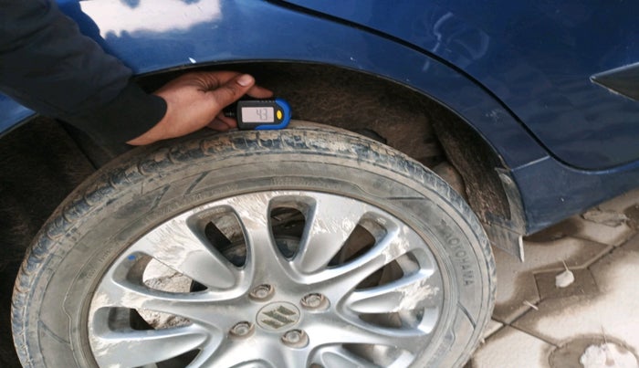 2018 Maruti Baleno ZETA CVT PETROL 1.2, Petrol, Automatic, 1,28,319 km, tyre