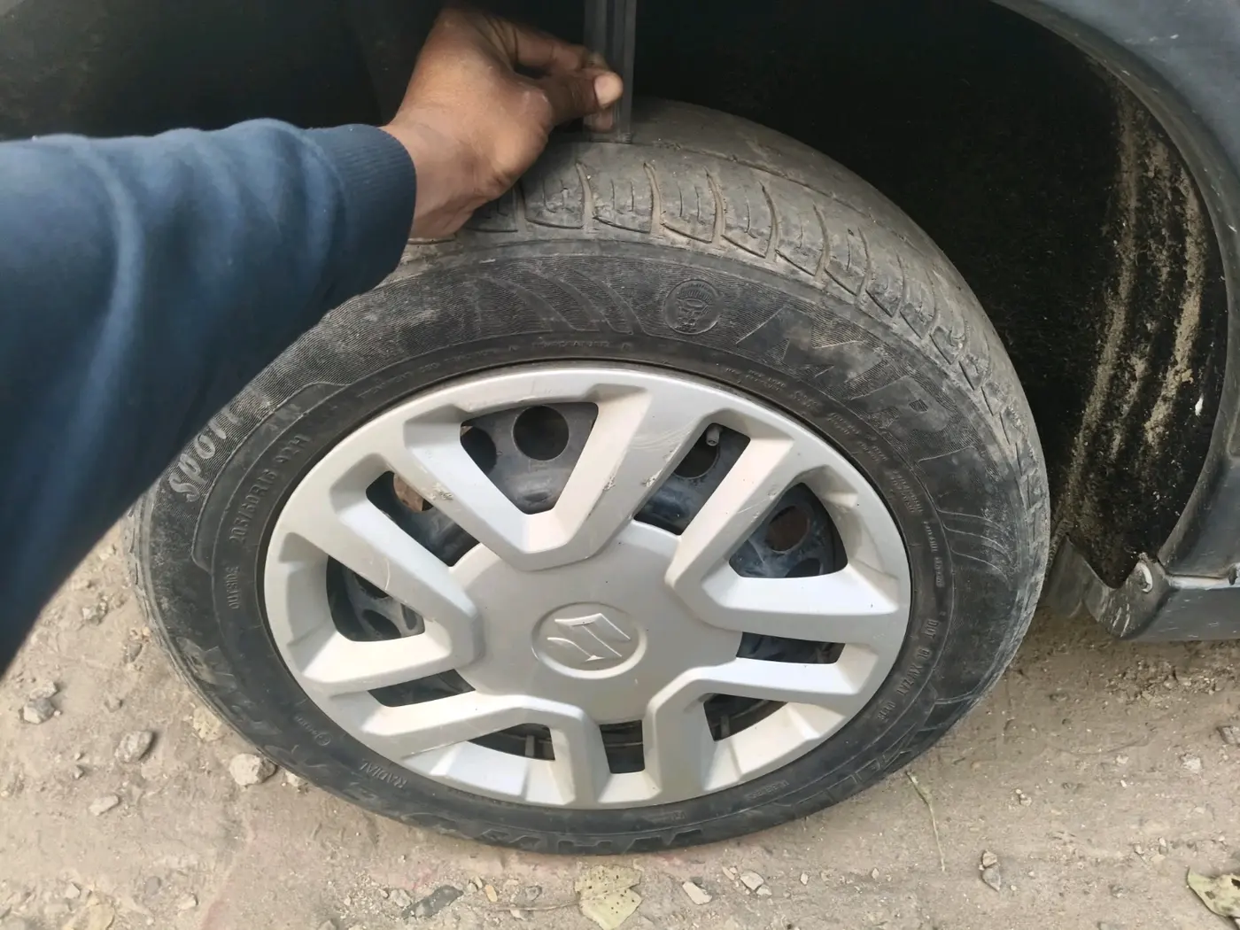 2018 Maruti Vitara Brezza VDI, Diesel, Manual, 28,917 km, tyre