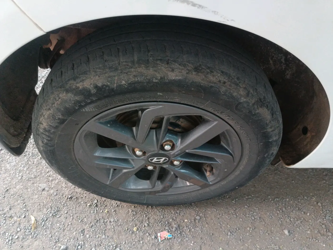 2021 Hyundai GRAND I10 NIOS SPORTZ 1.2 KAPPA VTVT CNG, CNG, Manual, 56,208 km, tyre