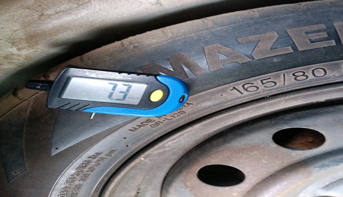 2014 Maruti Ritz VDI, Diesel, Manual, 1,02,891 km, tyre