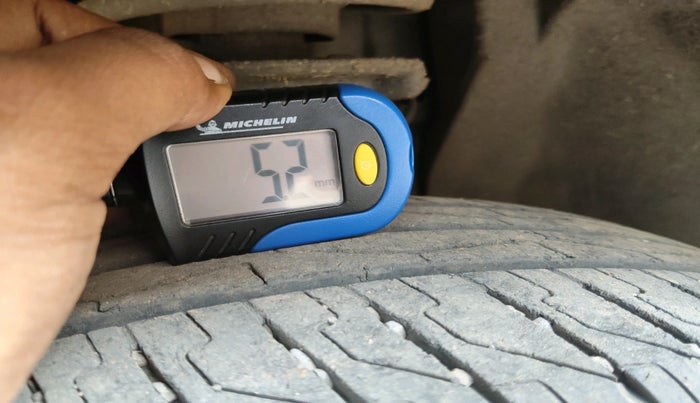 2023 Tata PUNCH ACCOMPLISHED MT CNG, Petrol, Manual, 55,011 km, tyre