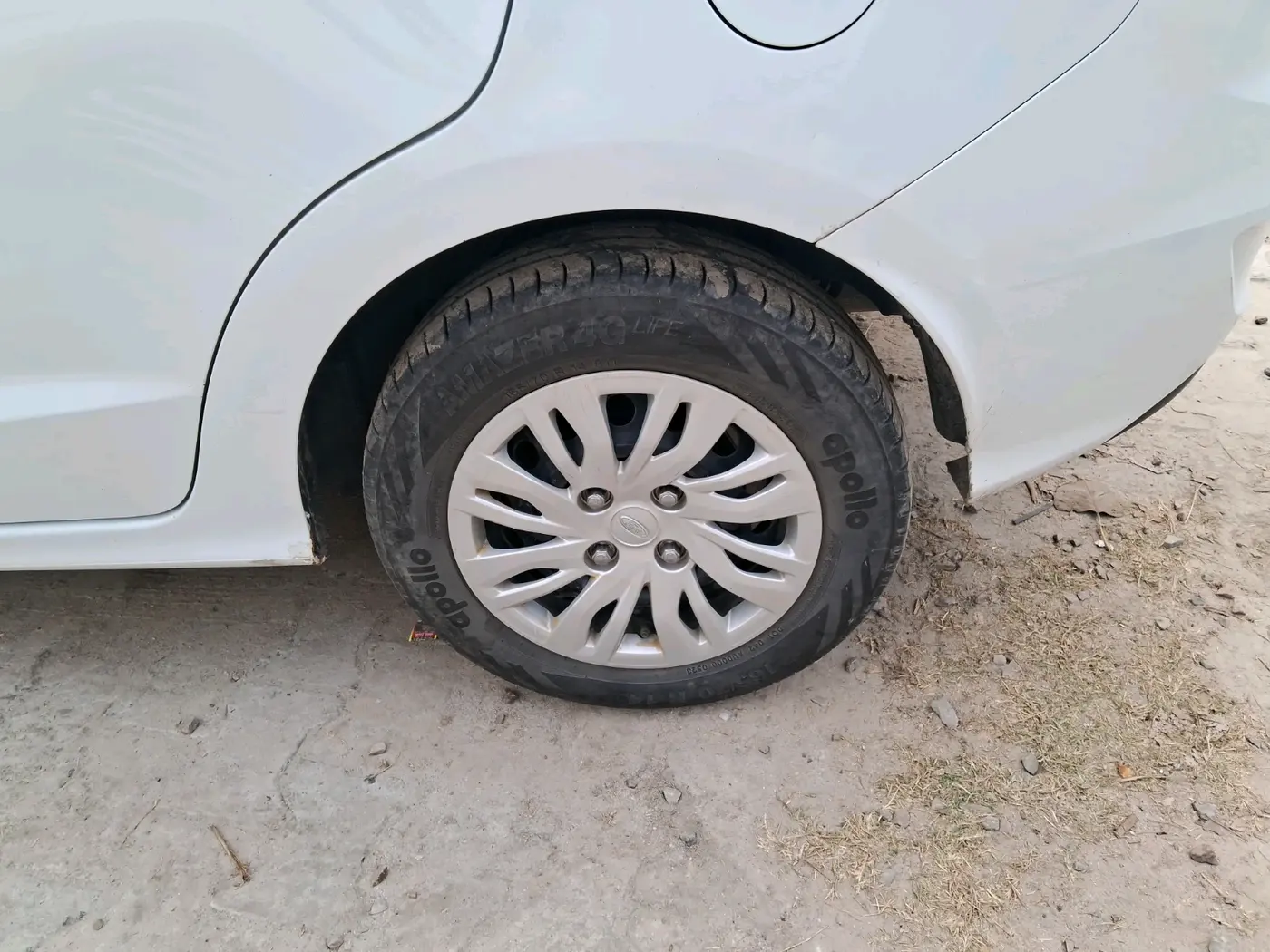 2018 Ford Figo Aspire AMBIENTE 1.5 DIESEL, Diesel, Manual, 1,15,026 km, tyre