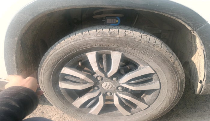 2021 Maruti Vitara Brezza LXI, Petrol, Manual, 1,08,495 km, tyre