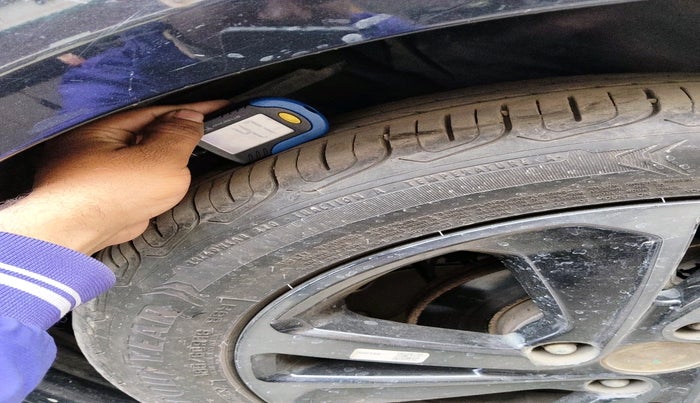 2023 Tata ALTROZ XZ PLUS PETROL DARK EDITION, Petrol, Manual, 18,345 km, tyre