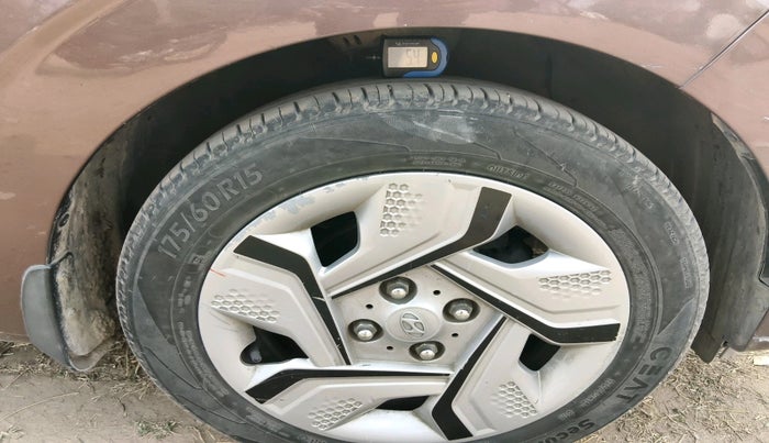 2020 Hyundai AURA S 1.2 AMT, Petrol, Automatic, 57,015 km, tyre