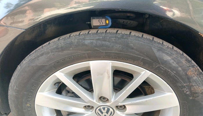 2016 Volkswagen Ameo HIGHLINE PLUS 1.5L AT 16 ALLOY, Diesel, Automatic, 60,364 km, tyre