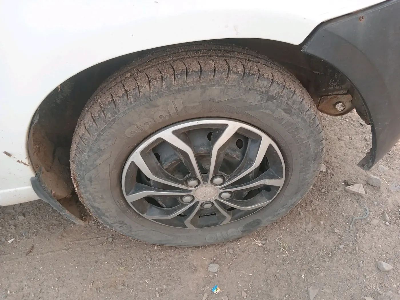 2012 Maruti Alto LXI, Petrol, Manual, 63,991 km, tyre