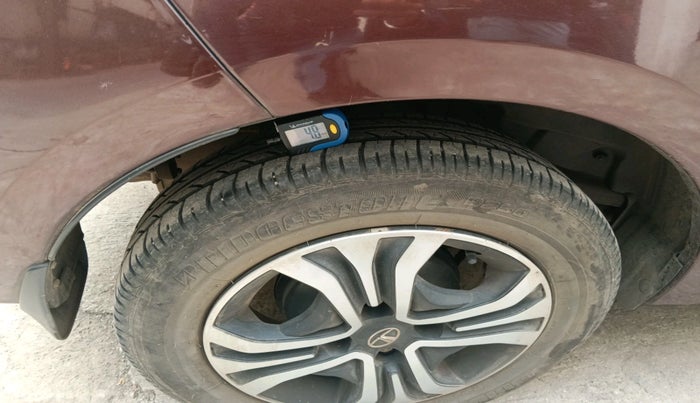 2022 Tata TIGOR XZ PLUS CNG, Petrol, Manual, 24,414 km, tyre